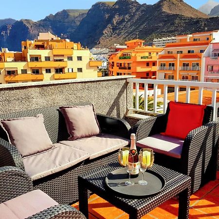 Modern Apartment In Puerto De Santiago - 65 Sqm - Mountain View Bagian luar foto