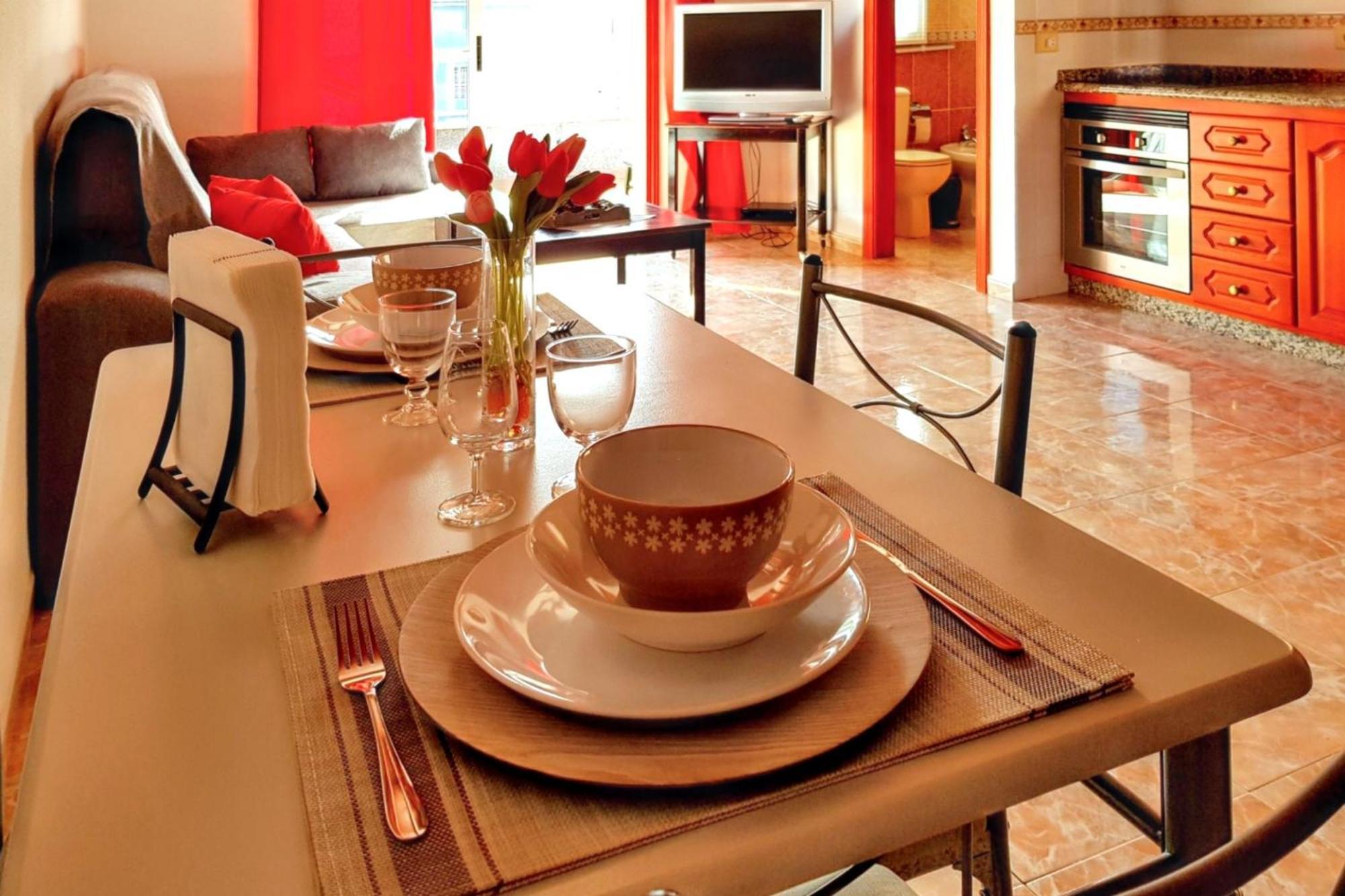 Modern Apartment In Puerto De Santiago - 65 Sqm - Mountain View Bagian luar foto